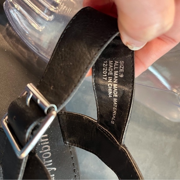 FarylRobin sz 9 Somaria black Ankle Strap Buckle Sandal - Picture 13 of 13